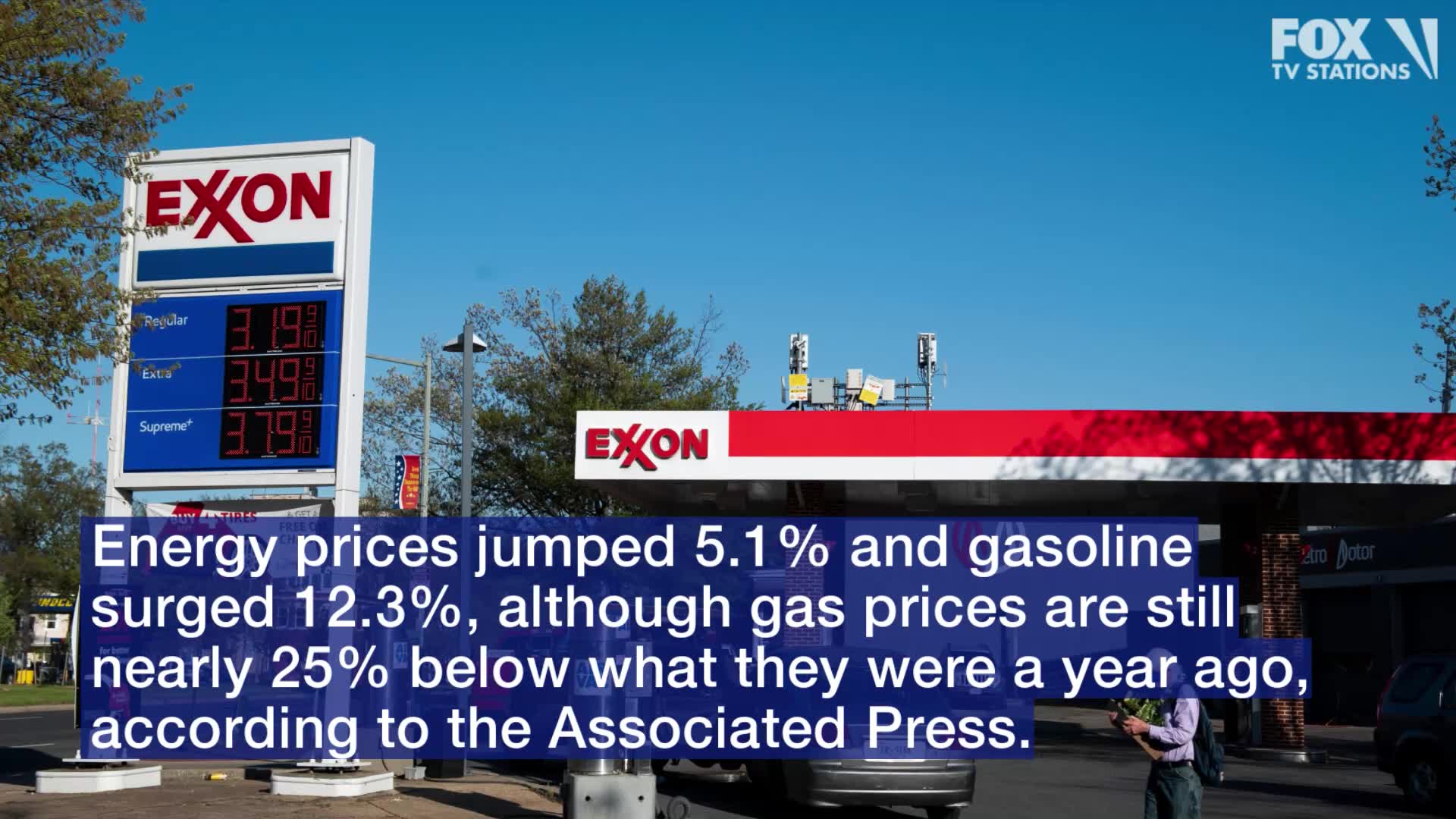 Spiking price of gasoline lifts consumer price index