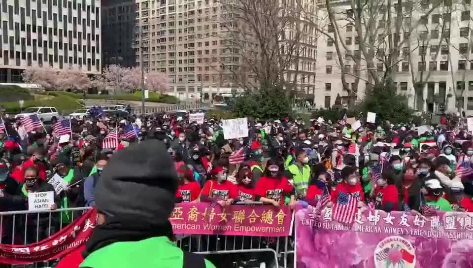 Stop Asian Hate protests in NYC