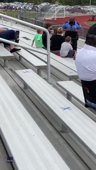 Ohio woman arrested at middle school football game for not wearing mask