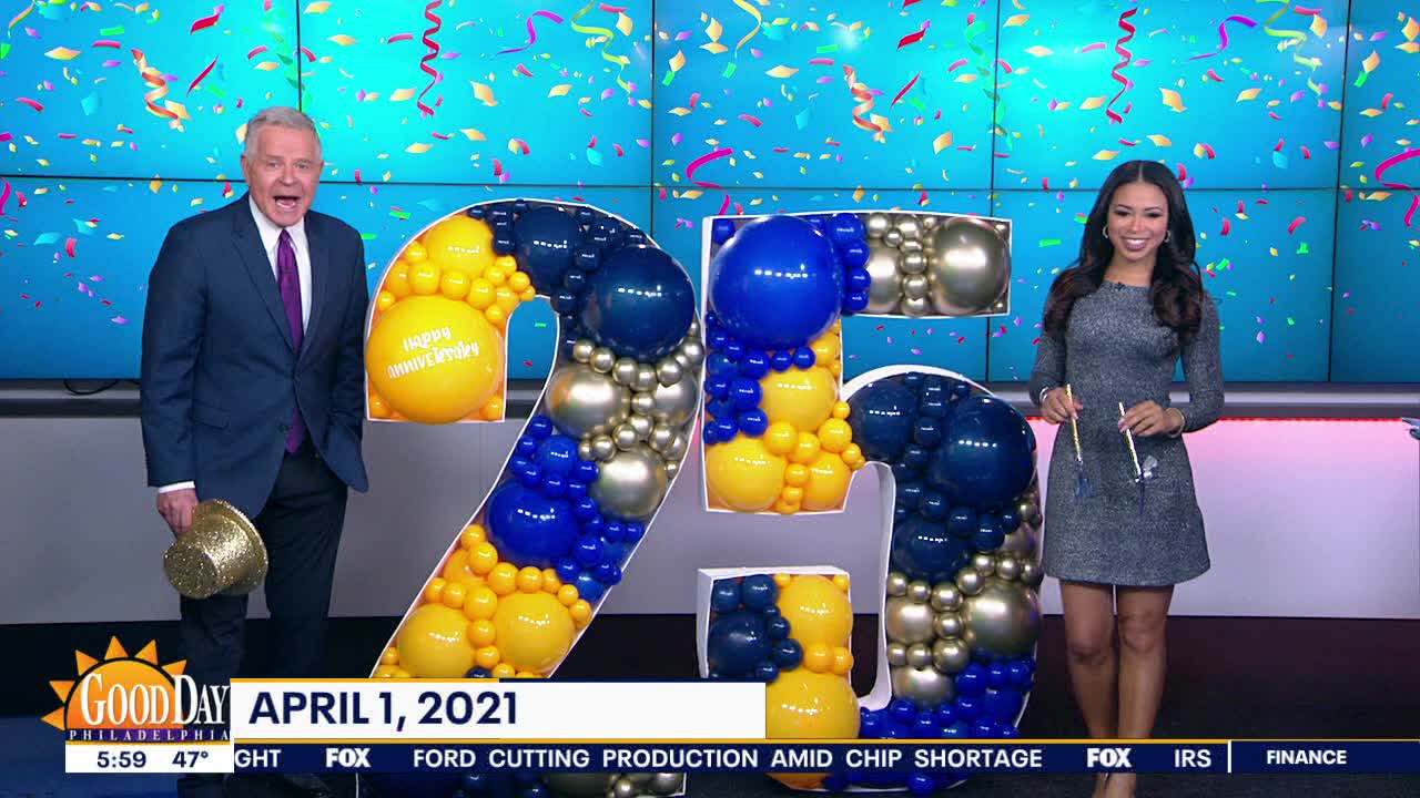 Highlights from Good Day Philadelphia's 25th Anniversary Celebration