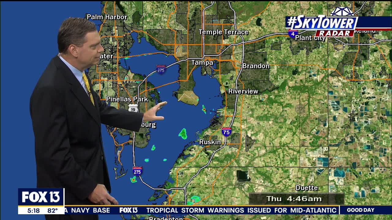 Thursday morning weathercast