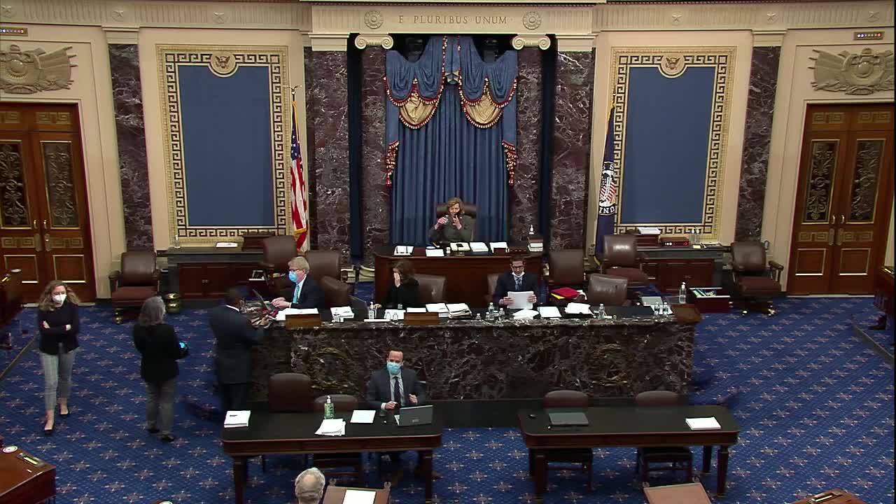 Senate completes near 12-hour reading of COVID-19 relief bill