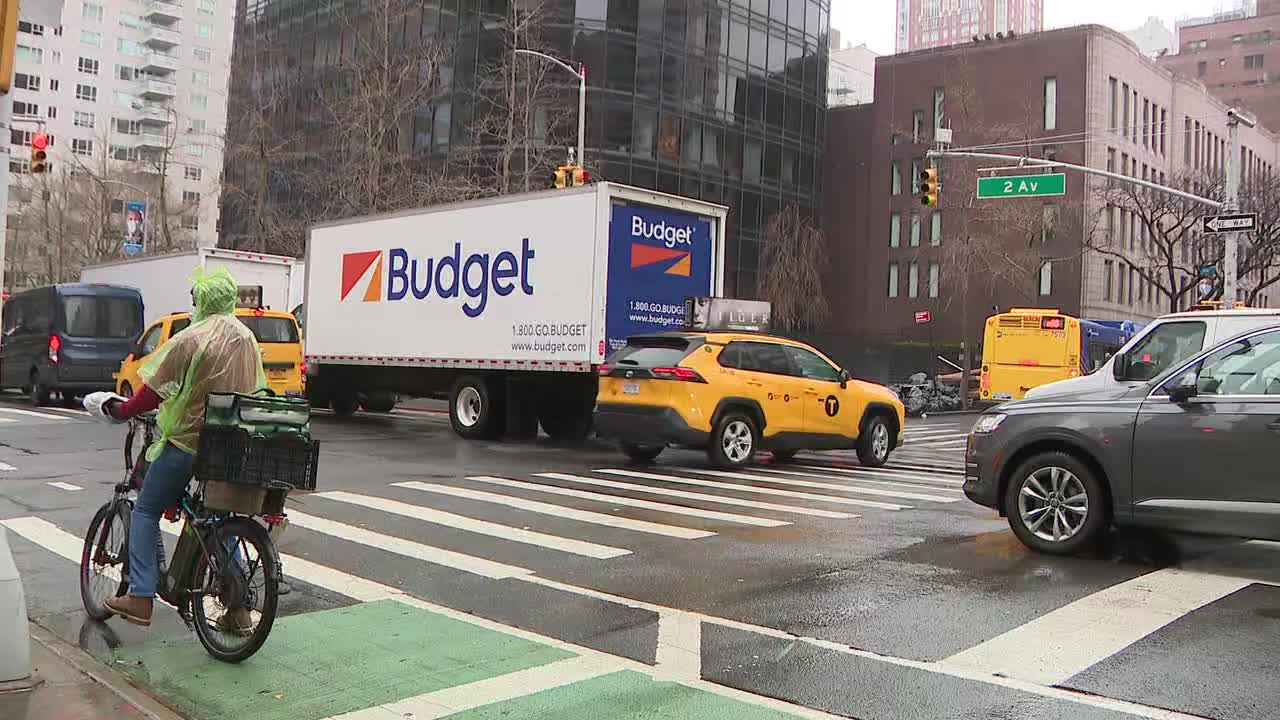 Changing traffic patterns in NYC