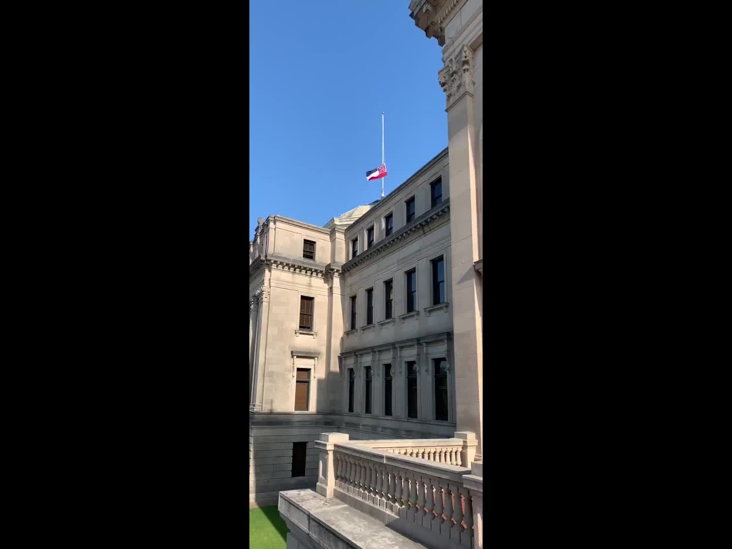 Mississippi flag lowered at state capitol
