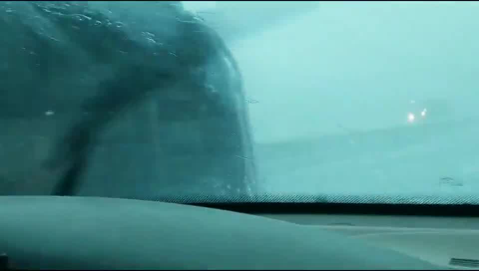 Semi-trailer flipped on Iowa highway as derecho sweeps Midwest