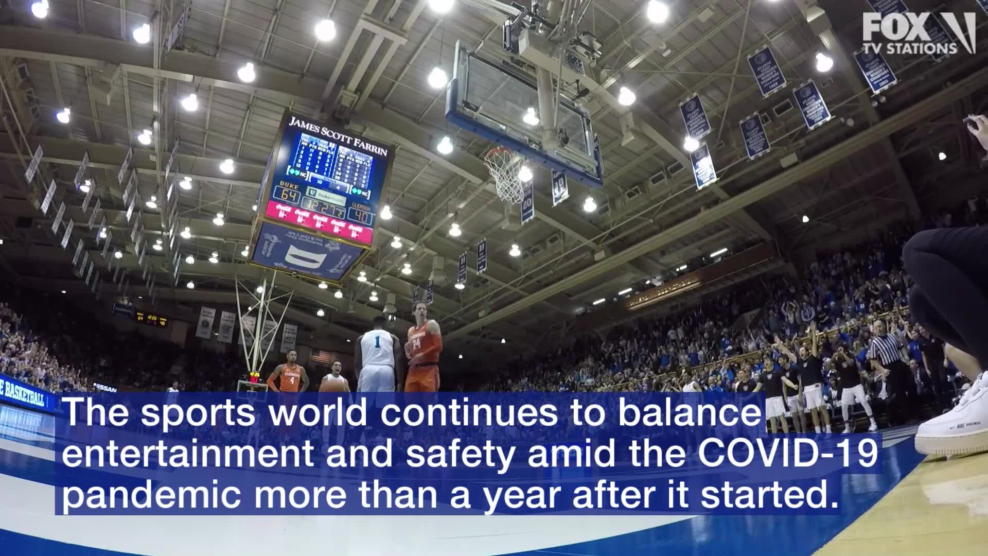 Sports making a comeback amid COVID-19 pandemic