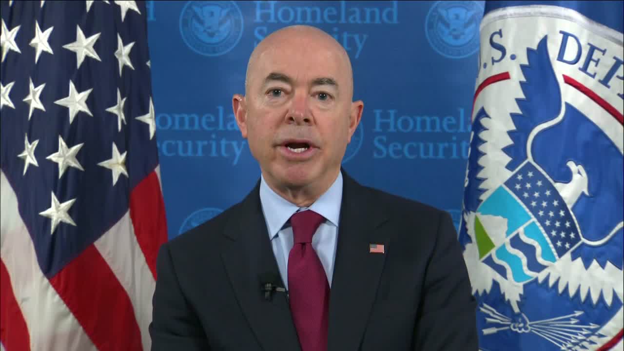 DHS Chief Mayorkas says President Biden not responsible for border surge
