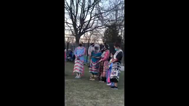 Colorado Native American community performs healing dance in Boulder