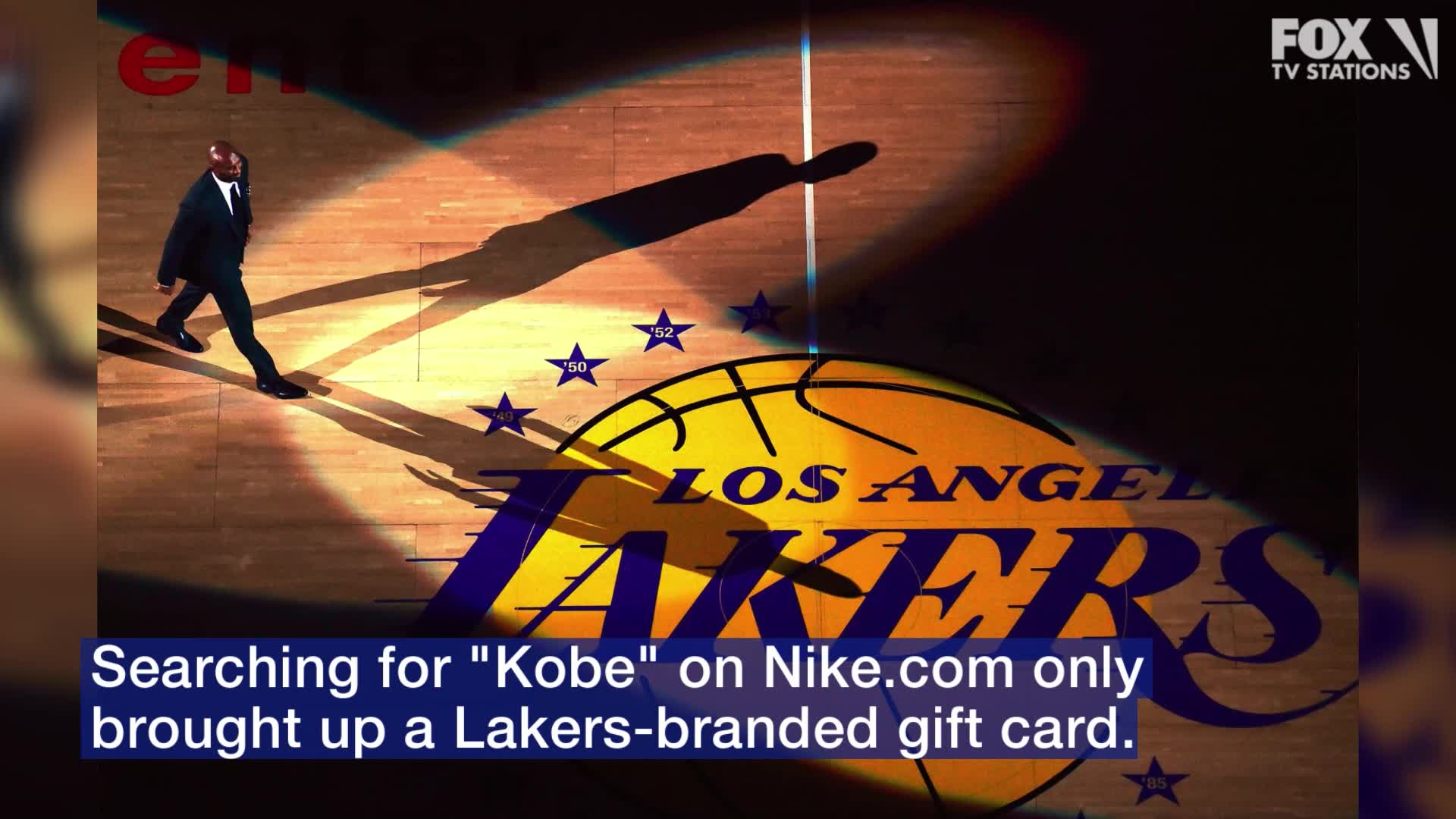 Nike sells out of Kobe Bryant apparel