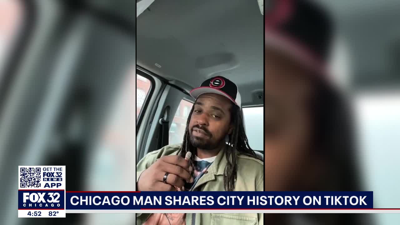 Chicago man shares city history on TikTok