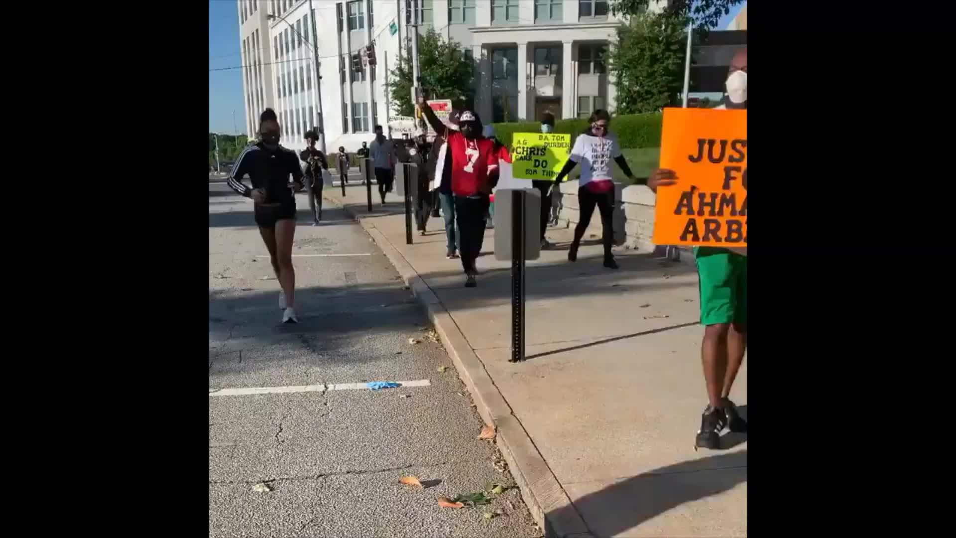 'No Justice, No Peace': Fatal Shooting of Ahmaud Arbery Sparks Protest in Atlanta