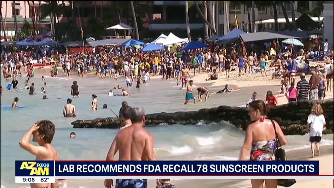 Study finds high levels of cancer-causing chemical in several sunscreen brands